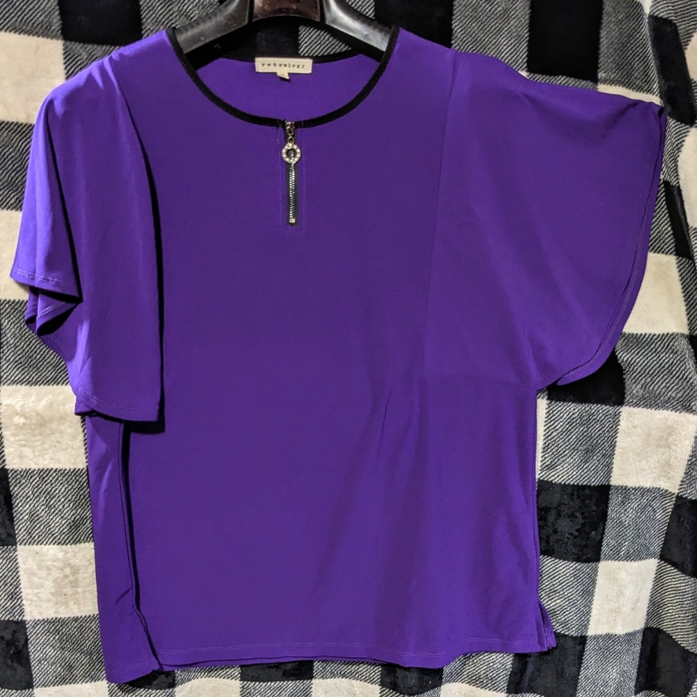 Pretty Purple Retrology Dress Shirt